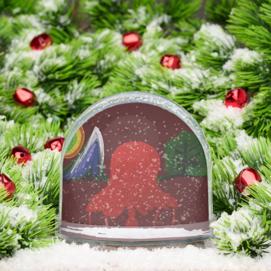 Invisible Girl Trapped in Another Universe Schneekugeln (Weihnachten)