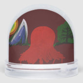 Invisible Girl Trapped in Another Universe Schneekugeln (Rückseite)