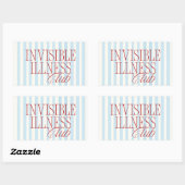 'Invisible Illness Club' Cute Spoonie Sticker (Blatt)