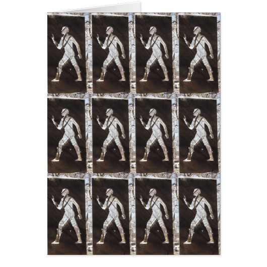 INVISIBLE MAN  NOTECARD (Vorne)