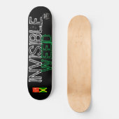 INVISIBLE WOCHENSKATEBOARTEN / JMT SKATEBOARD (Vorderseite)
