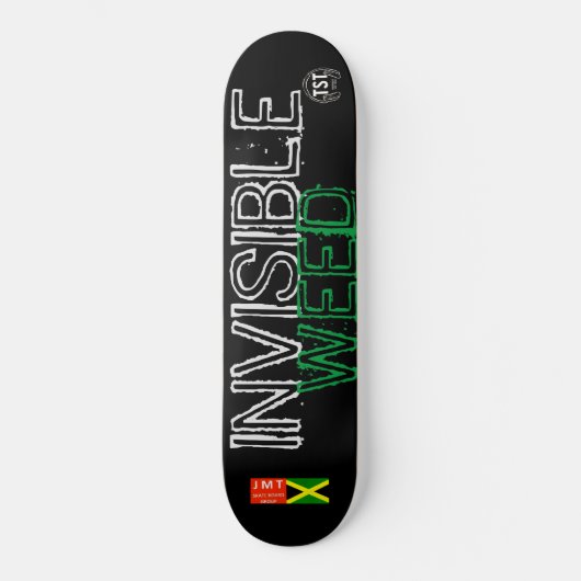 INVISIBLE WOCHENSKATEBOARTEN / JMT SKATEBOARD (Vorderseite)
