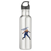 Invisible Woman Edelstahlflasche (Vorderseite)