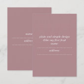 Invit-Karte Einladung (Vorne/Hinten)