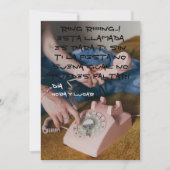 Invitación 90s einladung (Vorderseite)