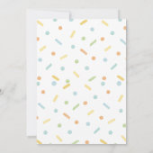 Invitación a la fiesta de cumpleaños de Dinosaurio Einladung (Rückseite)