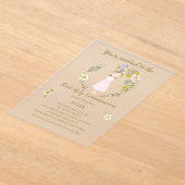 Invitación acrílico JULIA Primera Comunión Acryleinladungen (Ablage )