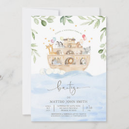 Invitación al Bautismo del Arca de Noé Einladung