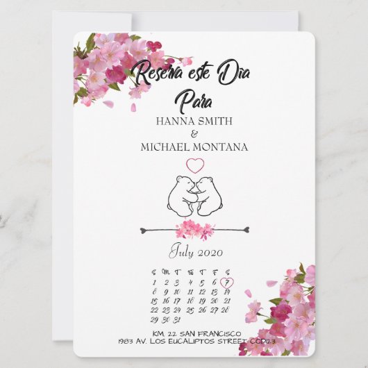 INVITACIÓN ANNIVERSARY / ANIVERSARIO EINLADUNG (Vorderseite)