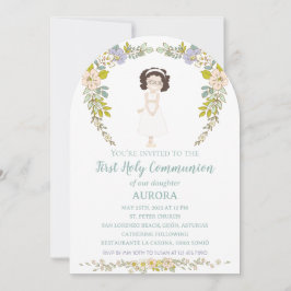 Invitación AURORA Primera Comunión Einladung