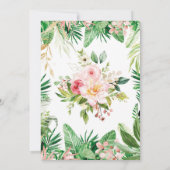 Invitación Bautizo y Primer Cumpleaños Jungla Invi Einladung (Rückseite)