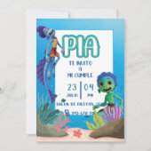 Invitación Birthday invitation Einladung (Vorderseite)