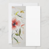 Invitacion boda flor einladung (Vorderseite)