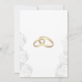 INVITACION BODA O MATRIMONIO EINLADUNG (Rückseite)