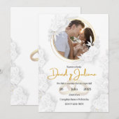 INVITACION BODA O MATRIMONIO EINLADUNG (Vorne/Hinten)