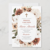 Invitación boho primera comunión einladung (Vorderseite)