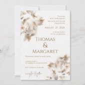 Invitación Boho Wedding Invitation Einladung (Vorderseite)