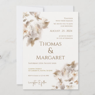 Invitación Boho Wedding Invitation Einladung