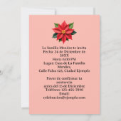 Invitación Cena de Nochebuena Spanisch Einladung (Rückseite)