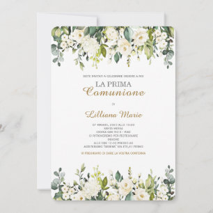 Invitación Comunión Niña Einladung