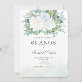 Invitación de 65 Años Mujer Einladung