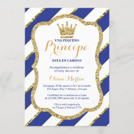 Invitación de Baby Shower para un príncipe Einladung