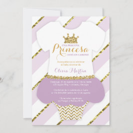 Invitación de Baby Shower para una Prinzen Einladung