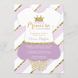 Invitación de Baby Shower para una Prinzen Einladung