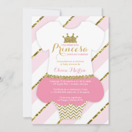 Invitación de Baby Shower para una Prinzen Einladung