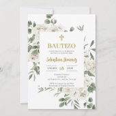 Invitación de bautismo en español einladung (Vorderseite)
