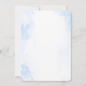 Invitación de bautismo para niño einladung (Rückseite)