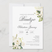 Invitación de bautizo en español einladung (Vorderseite)