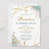 Invitación de Bautizo Y Primer Añito Einladung (Vorderseite)