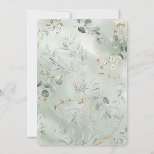 Invitación de Bautizo Y Primer Añito Einladung (Rückseite)