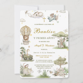 Invitación de Bautizo Y Primer Añito Einladung