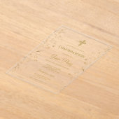 Invitación de Bestätigmación Acryleinladungen (Ablage )