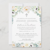 Invitación de Boda Catolica Hochzeit feierlich Einladung (Vorderseite)
