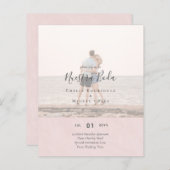 Invitación de Boda con Superposición de Fotos (Vorne/Hinten)