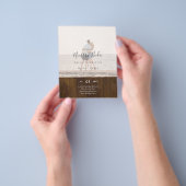 Invitación de Boda con Superposición de Fotos Flyer (Gruppe)