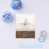 Invitación de Boda con Superposición de Fotos Flyer (Einzeln)