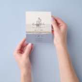 Invitación de Boda con Superposición de Fotos Flyer (Gruppe)