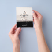 Invitación de Boda con Superposición de Fotos Flyer (Gruppe)