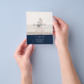 Invitación de Boda con Superposición de Fotos Flyer (Gruppe)