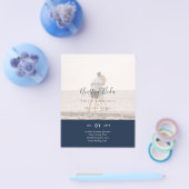 Invitación de Boda con Superposición de Fotos Flyer (Einzeln)