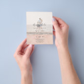 Invitación de Boda con Superposición de Fotos Flyer (Gruppe)