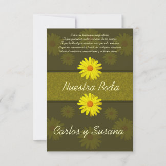 Invitación de Boda Einladung