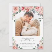 Invitación de Boda Elegante Spanische Hochzeit Einladung (Rückseite)