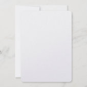 Invitacion de boda en espanol con flor blanca einladung (Rückseite)