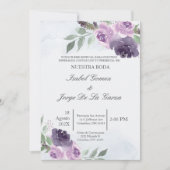 Invitacion de boda en espanol einladung (Vorderseite)