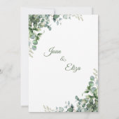 Invitación de Boda Nature Einladung (Rückseite)